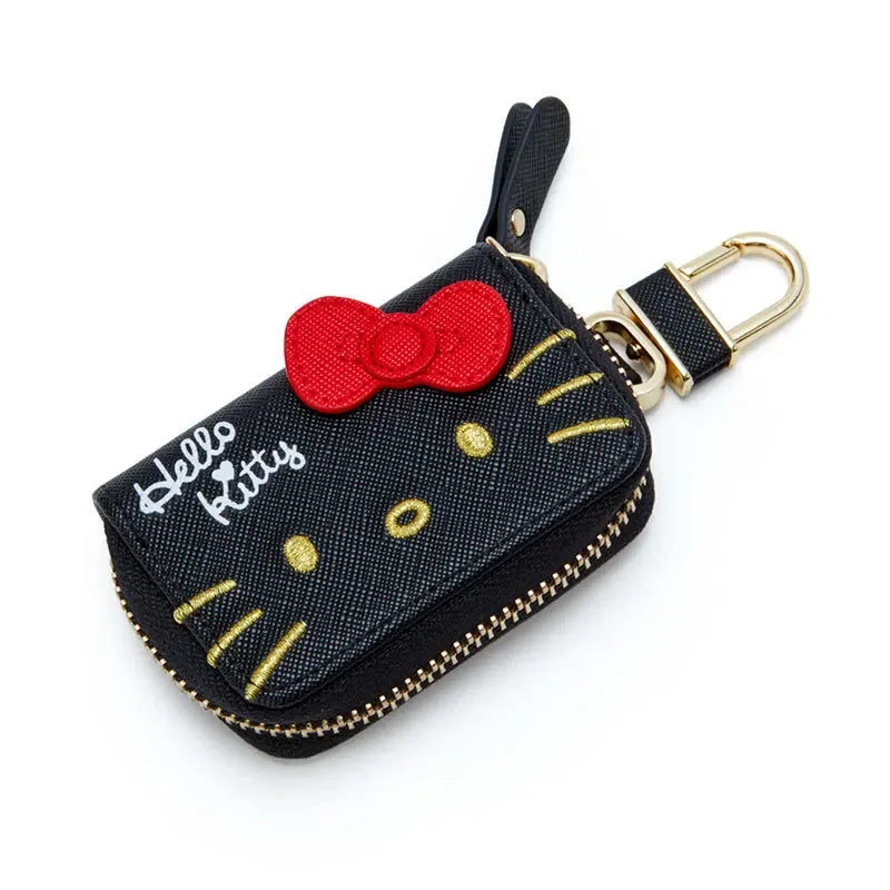 Hello Kitty Car Key Case Cover Sanrio Key Organizer Melody Keychain Pouch Cinnamoroll Keychain Wallet Women Coin Purse Keychain