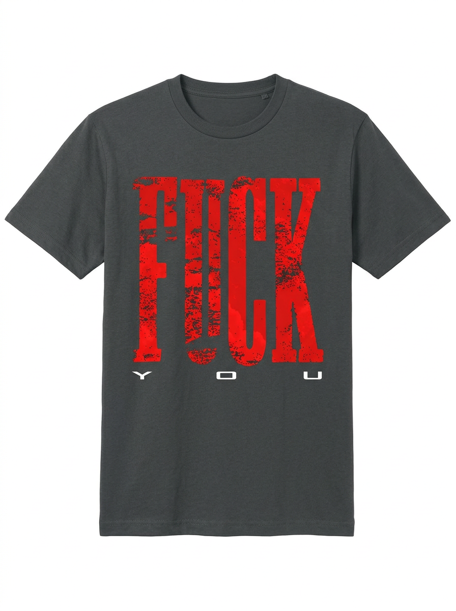 T-shirt Fuck you