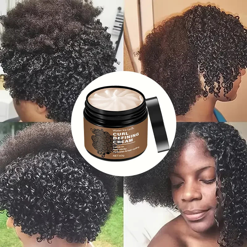 Curly Hair Styling Cream - Moisturizing Hair Styling Cream Suitable for Normal Hair