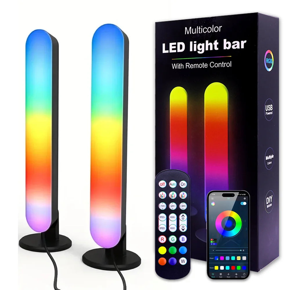 USB  Light Music Rhythm Pickup Lights Sound Activated Updated USB Rechargeable