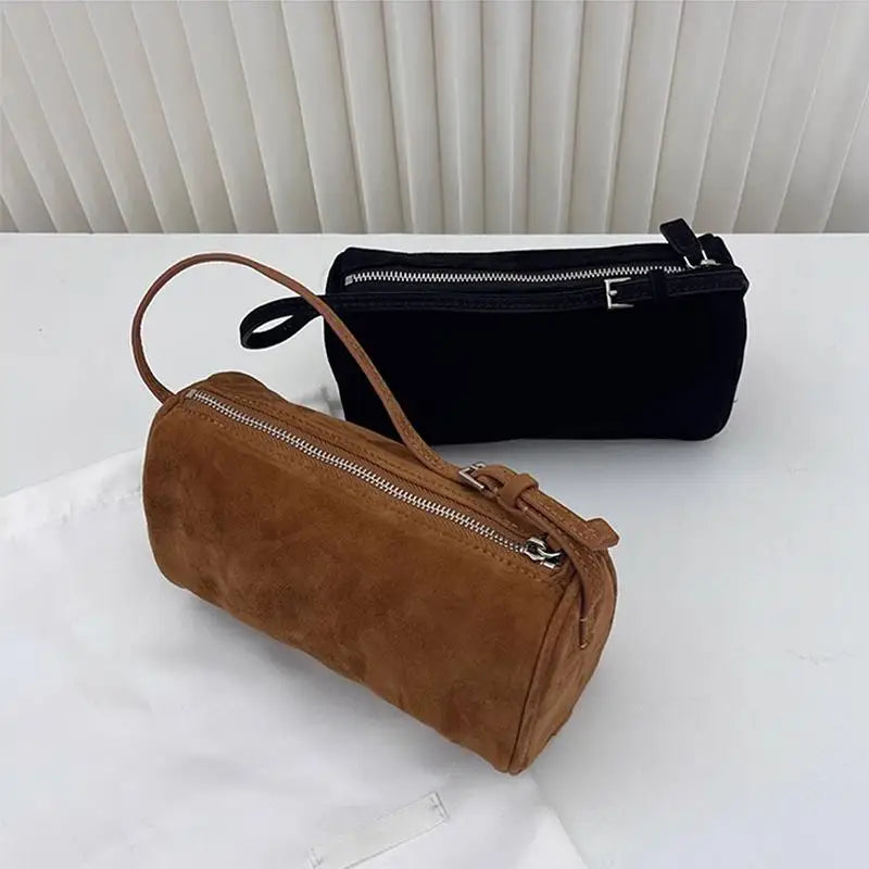 2025 New Faionable Korean Sle Velvet oulder Crossbody Bag Women's Simple  Color Pencil Holder Handbag