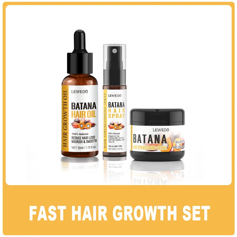 Fast Hair Growth Oil Africa Crazy Traction Alopecia batana Hair Mask Anti Hair Break Hair