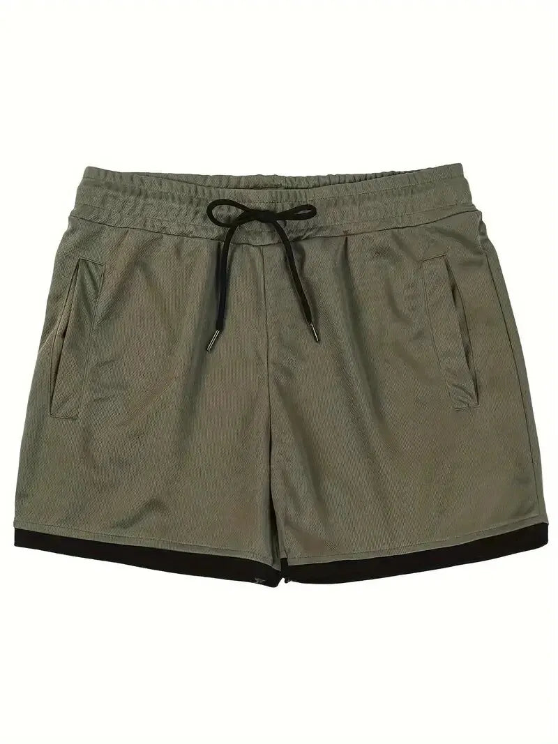 Summer Men Sports Shorts Fitness Basketball Beach Pants Mesh Breathable Bodybuilding Gym Training Shorts Men's Sweatpants