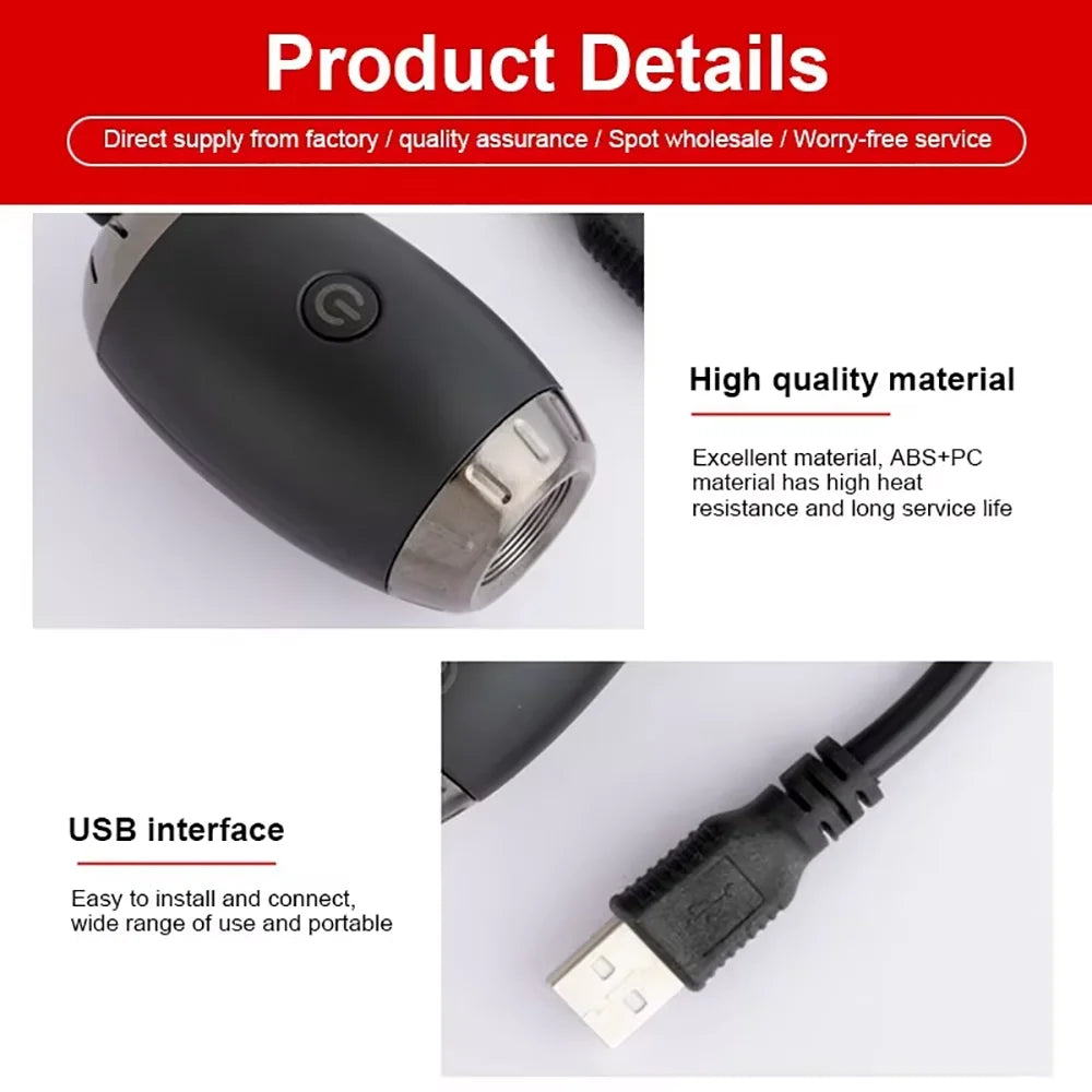USB Car Atmosphere Projector Light Decor Romantic Saturn Galaxy Light