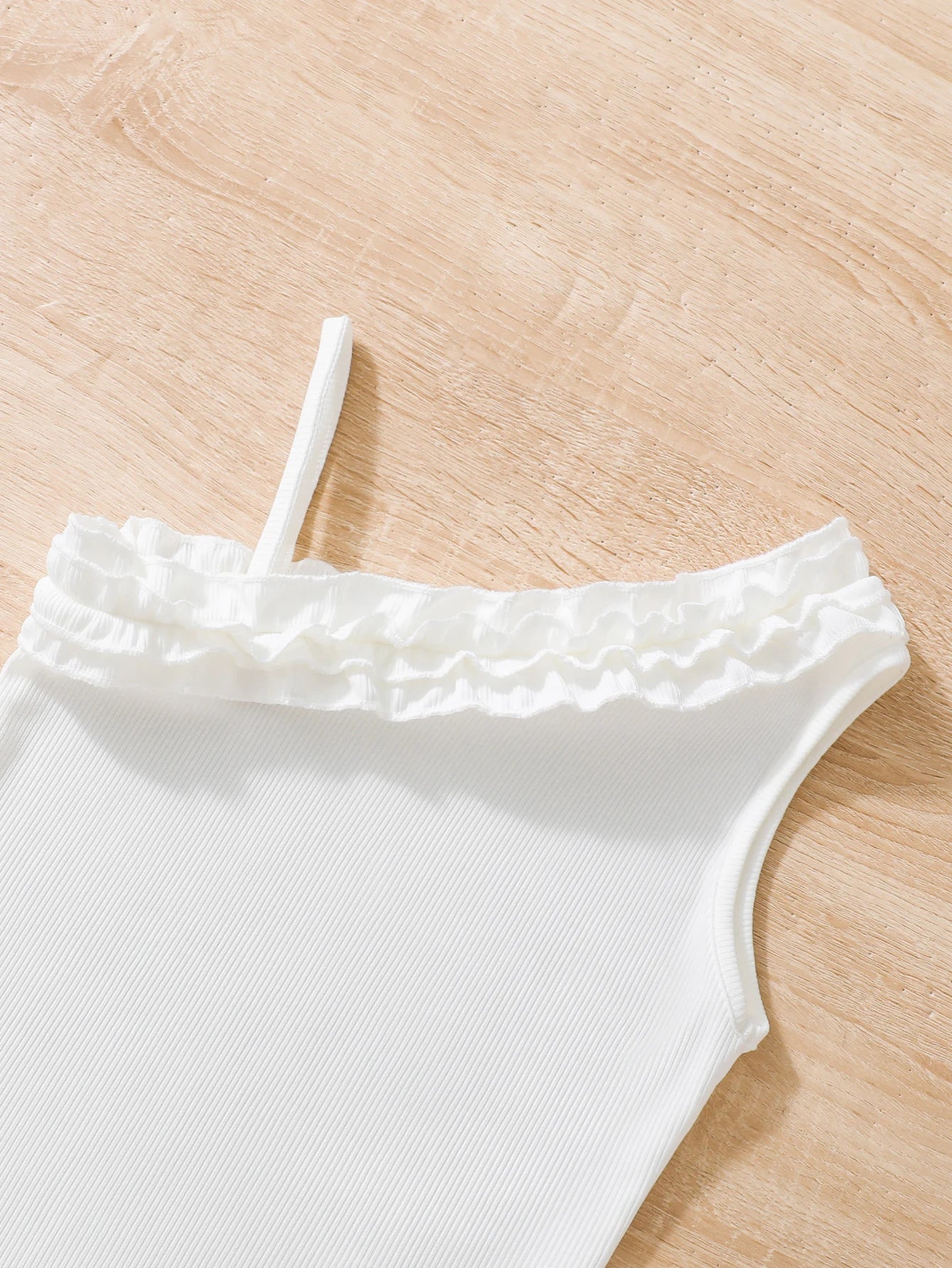 Summer girl sweet cute novel lace oblique shoulder white strap pink thousand bird check bow waist A-line slimming dress with hat