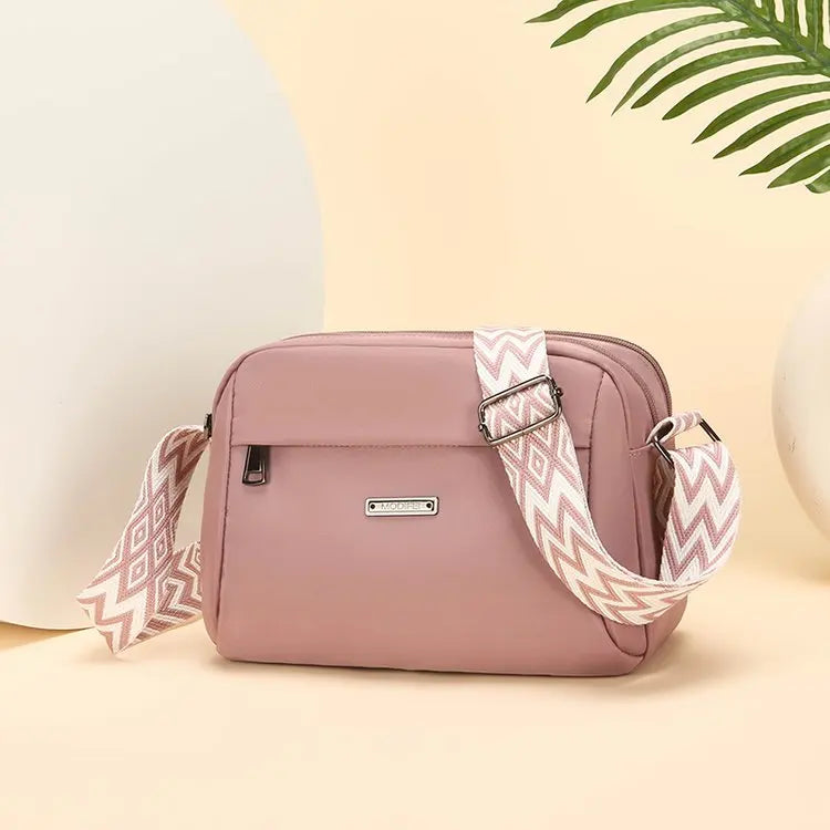 Casual Canvas Ox Fabric Crossbody Bag Women's Lightweight Single oulder Bag Mom's Bag Nylon Cloth Handbag New 2025