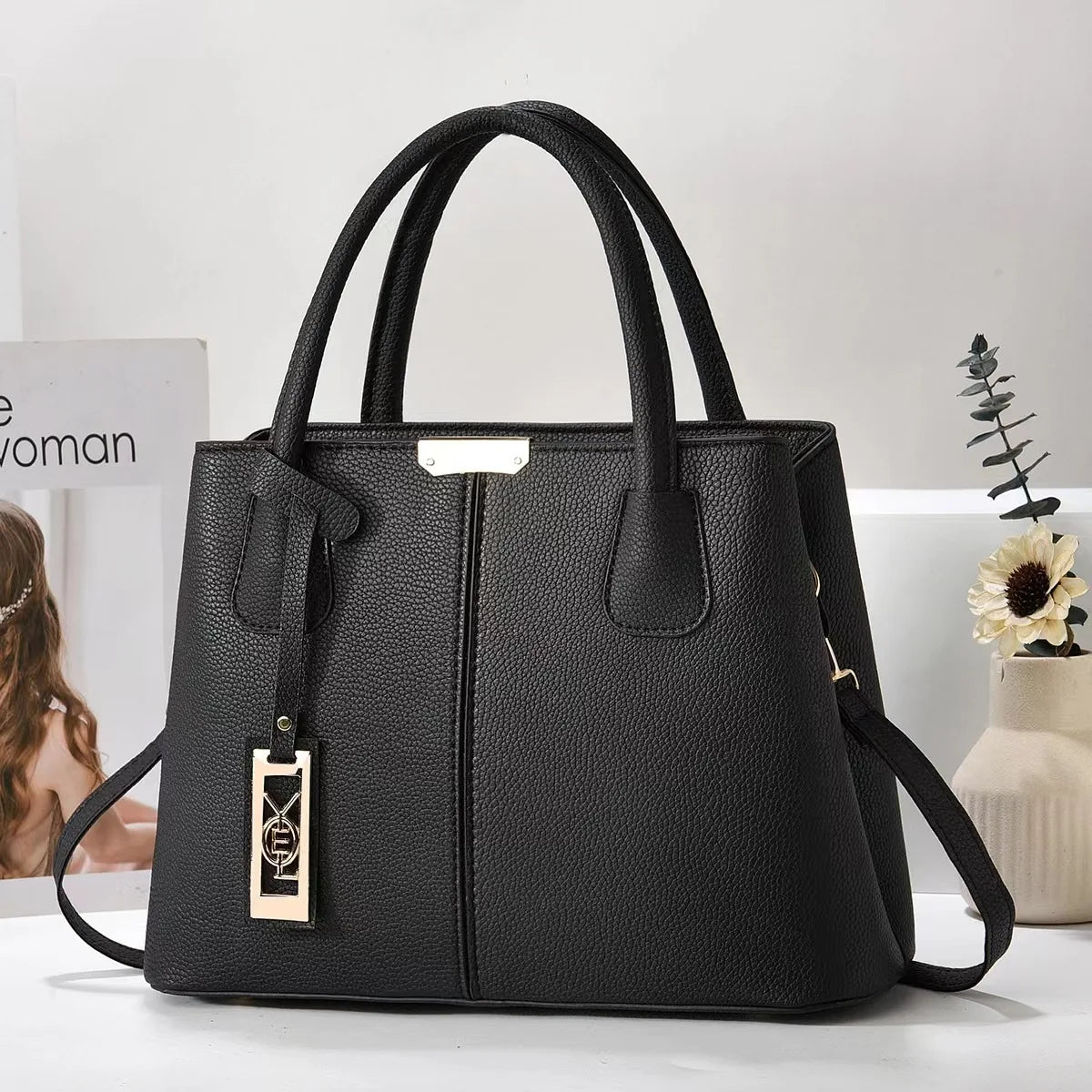 Famous Designer Brand Bags Women Leather Handbag New Luxury Ladies Purse