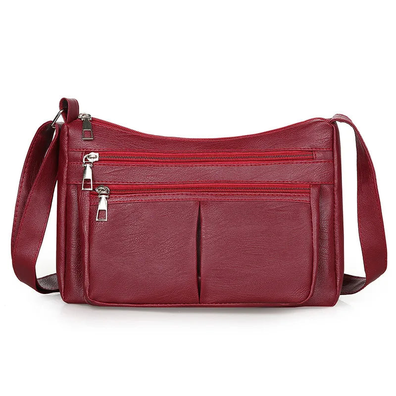 Women's Bag 2026 Trend Korean Handbags Designer Luxury Brand Ladies Shoulder Bags Soft Leather Fashion Versatile Crossbody Bag