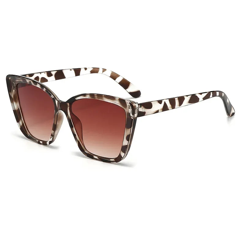 Vintage Cat Eye Sunglasses Women Square Small Frame Sun Glasses Female Brand Designer Retro Shades Fashion Oculos De Sol