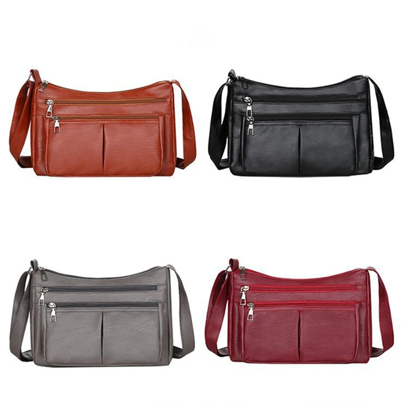 Women's Bag 2026 Trend Korean Handbags Designer Luxury Brand Ladies Shoulder Bags Soft Leather Fashion Versatile Crossbody Bag