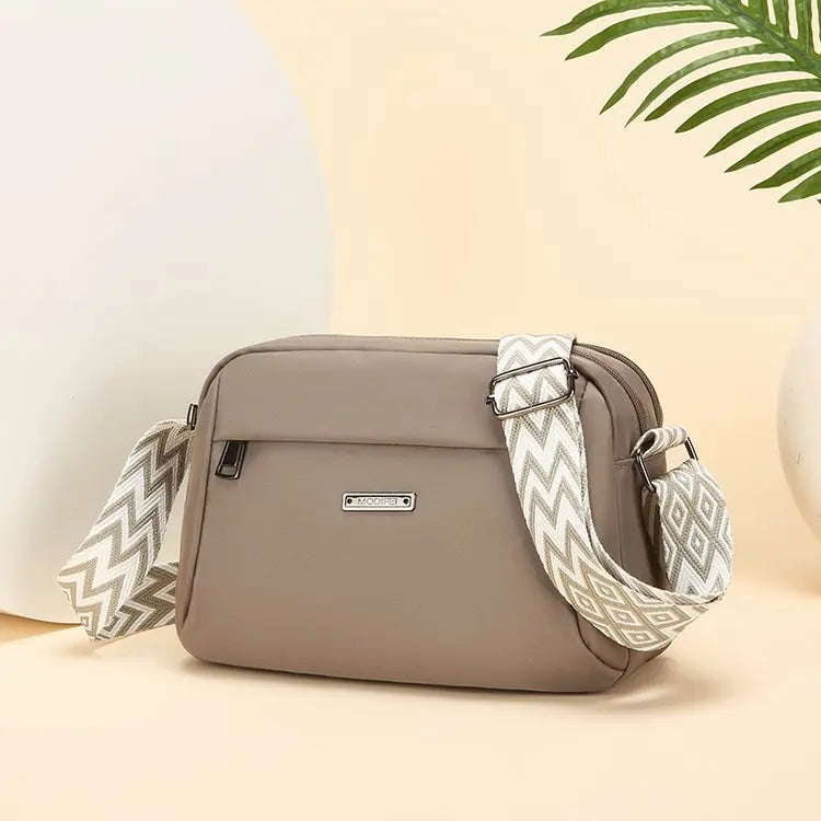 Casual Canvas Ox Fabric Crossbody Bag Women's Lightweight Single oulder Bag Mom's Bag Nylon Cloth Handbag New 2025