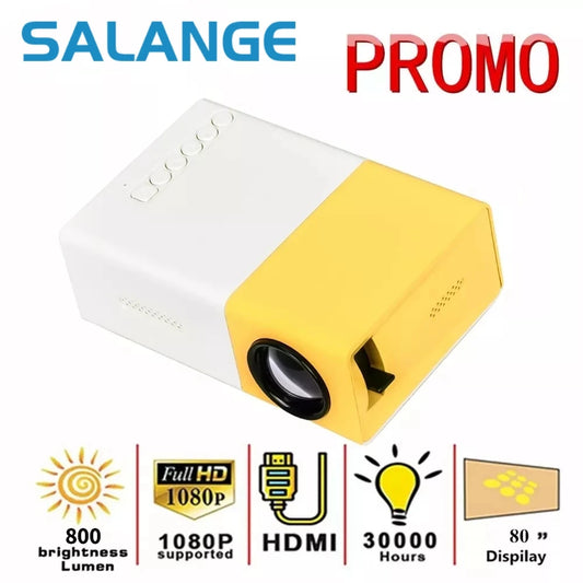 Salange YG300 Mini LED Projector Yg300 Upgraded Version 600 lumen 320x240P