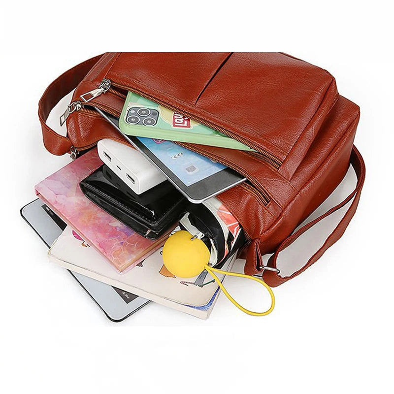 Women's Bag 2026 Trend Korean Handbags Designer Luxury Brand Ladies Shoulder Bags Soft Leather Fashion Versatile Crossbody Bag
