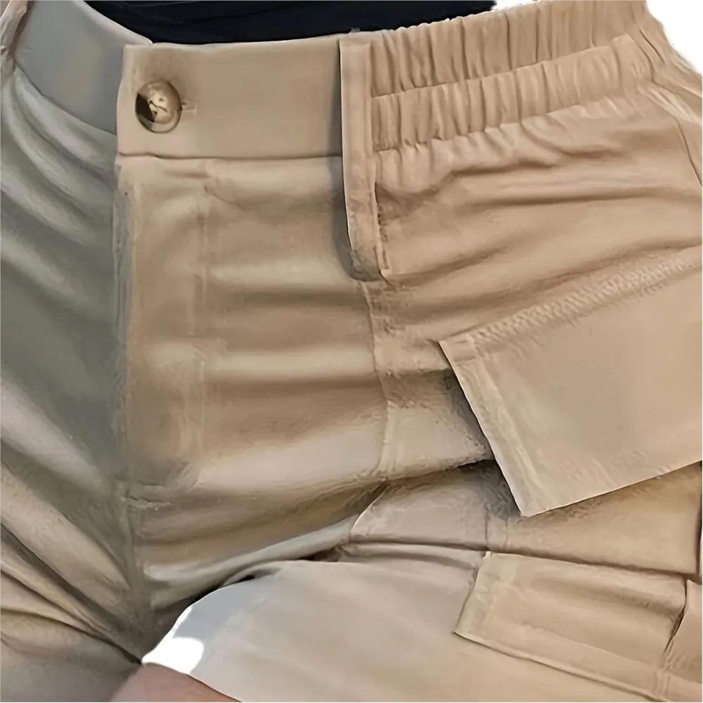 Shorts Women's New Solid Color Casual Comfortable Daily Street Style
