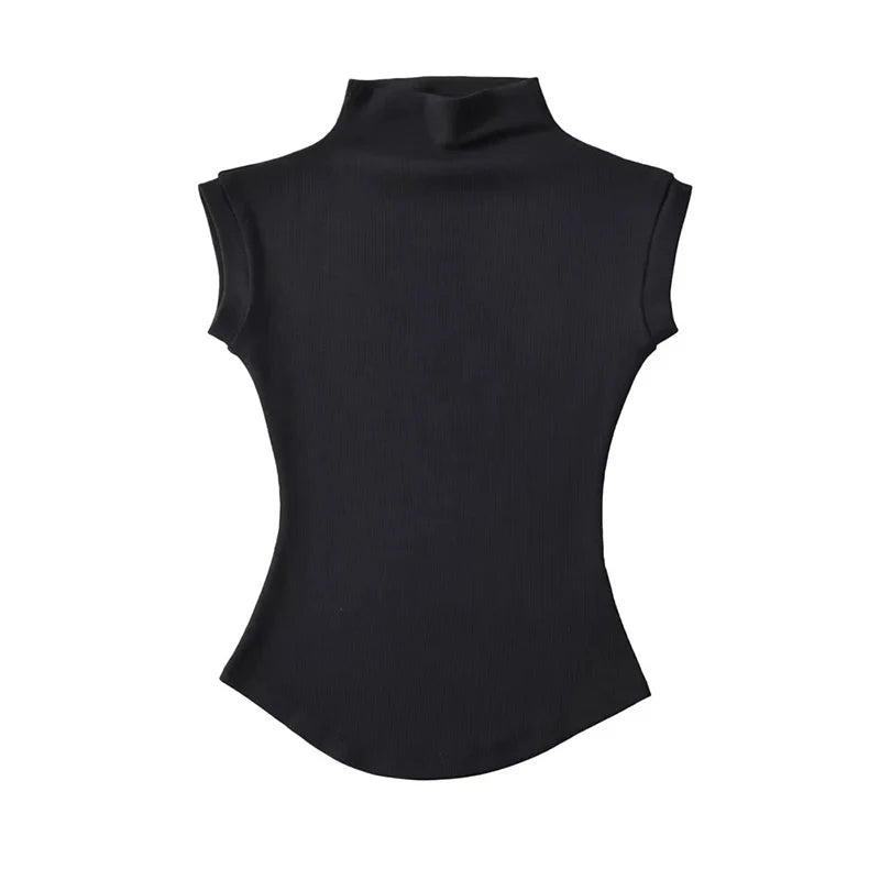 T-Shirts Tops Solid Slim Fit Pullovers Causal Tees Shirts Female Streetwear Basics Tees