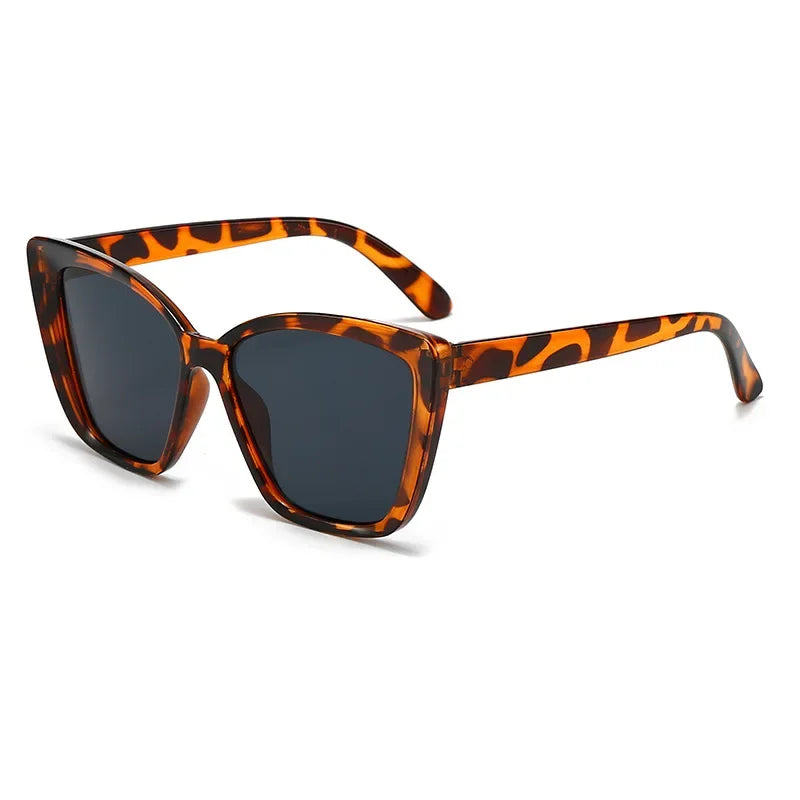 Vintage Cat Eye Sunglasses Women Square Small Frame Sun Glasses Female Brand Designer Retro Shades Fashion Oculos De Sol