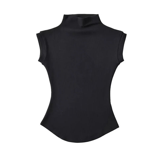 T-Shirts Tops Solid Slim Fit Pullovers Causal Tees Shirts Female Streetwear Basics Tees