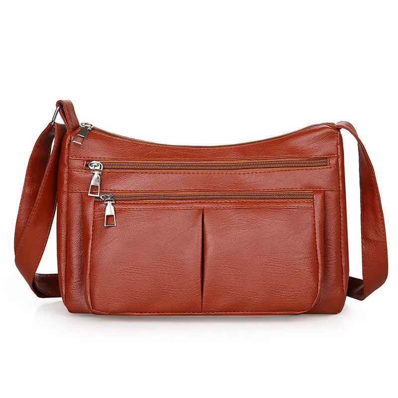 Women's Bag 2026 Trend Korean Handbags Designer Luxury Brand Ladies Shoulder Bags Soft Leather Fashion Versatile Crossbody Bag