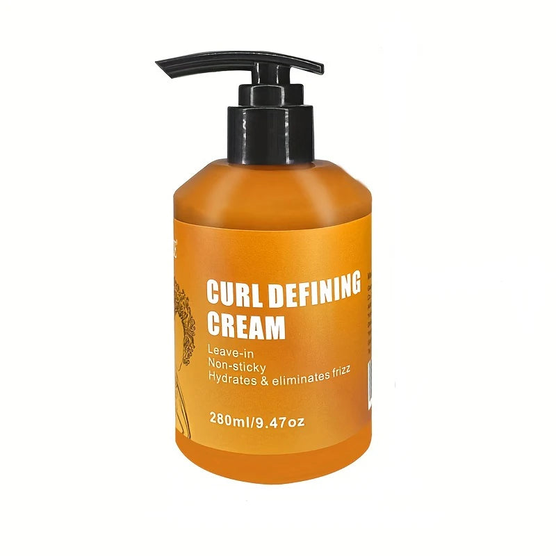CURL DEFINING CREAM with Argan Oil for Wavy and Curly Hair