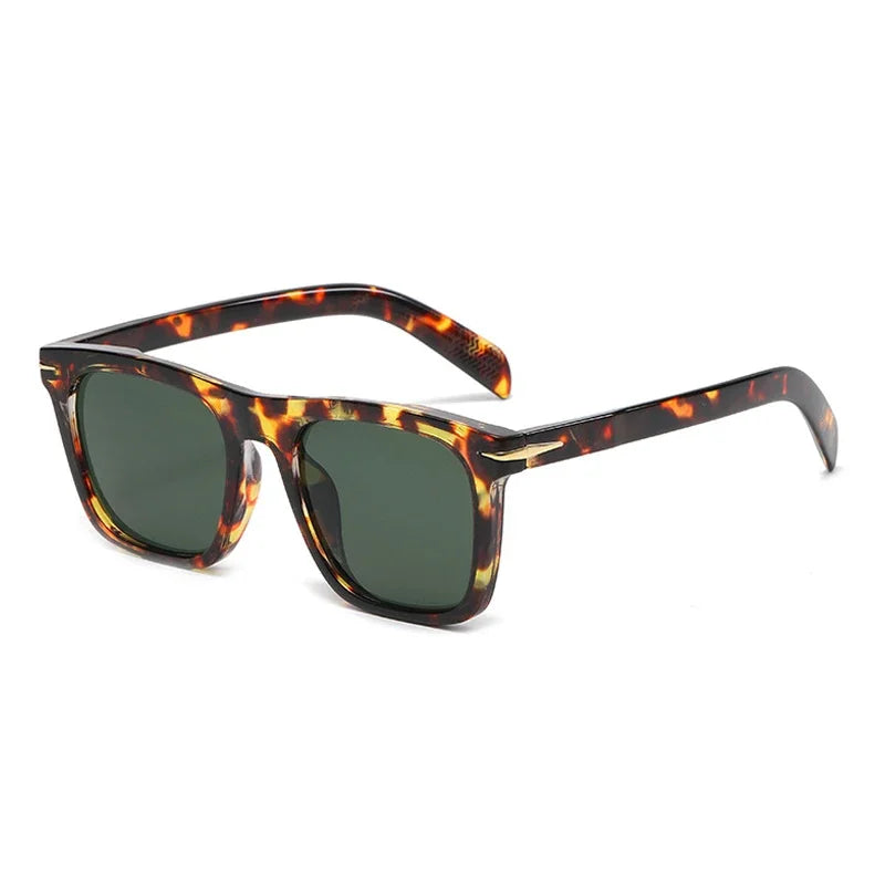 Vintage Square Sunglasses Man Fashion Brand Designer Sun Glasses Male Classic Retro Gradient Shades Oculos De Sol Masculino