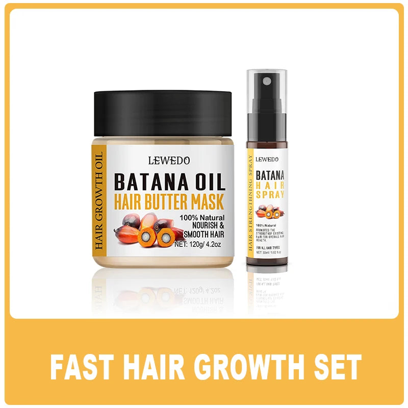 Fast Hair Growth Oil Africa Crazy Traction Alopecia batana Hair Mask Anti Hair Break Hair