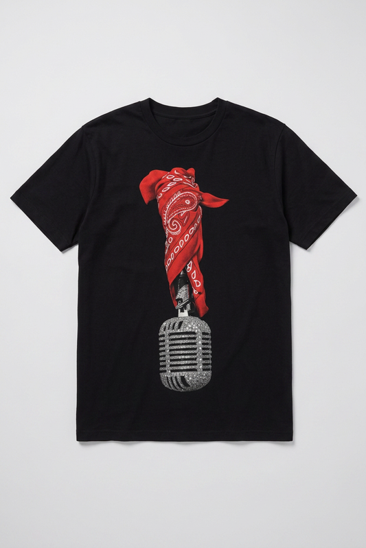T-shirt bandana mic