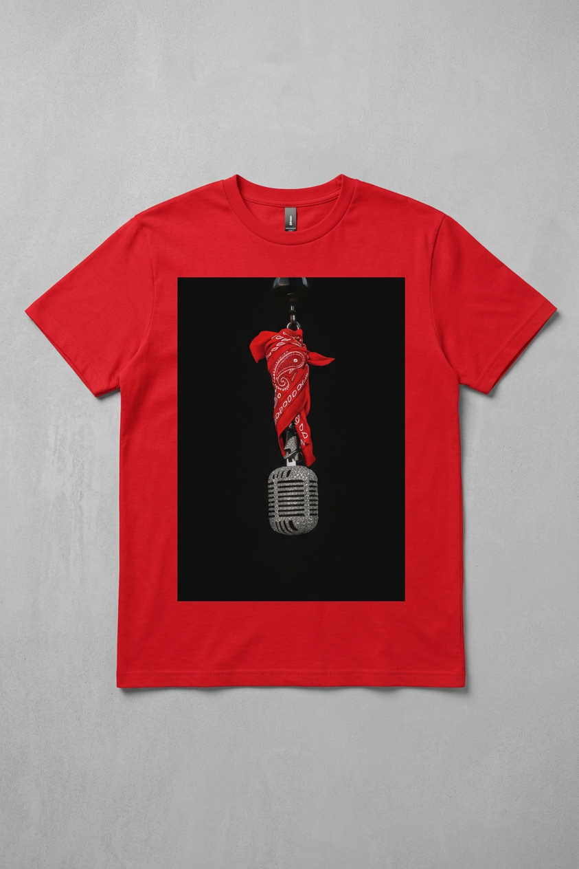 T-shirt bandana mic
