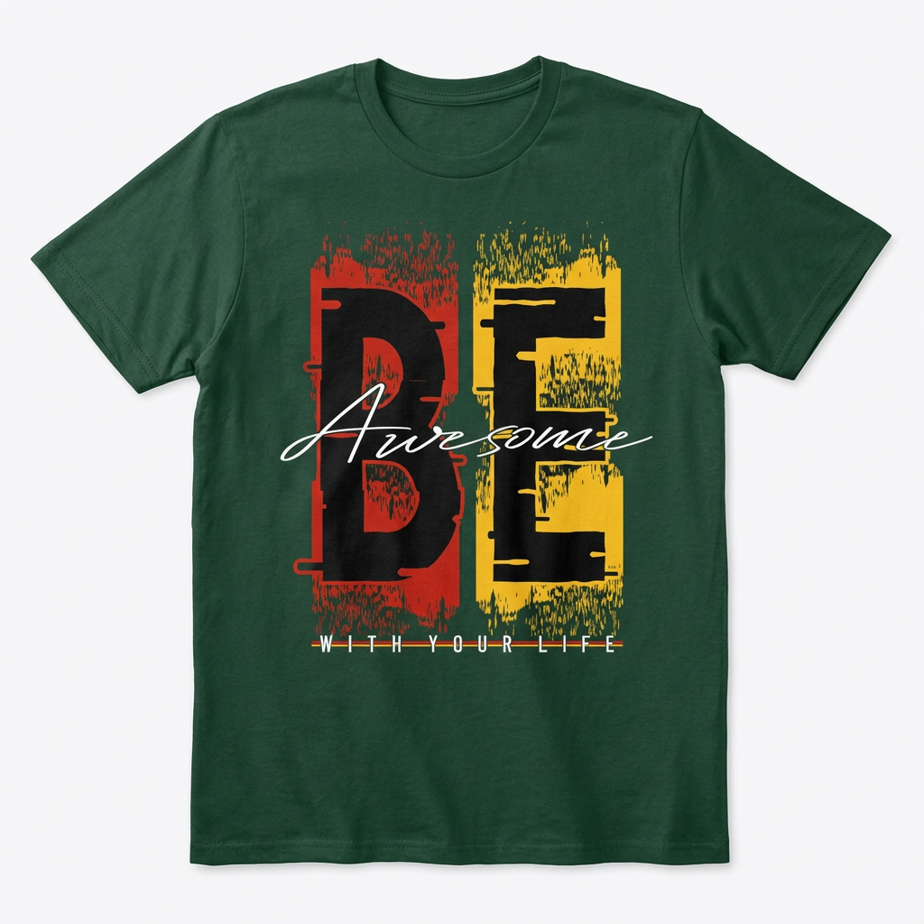 T-shirt Be Awesome