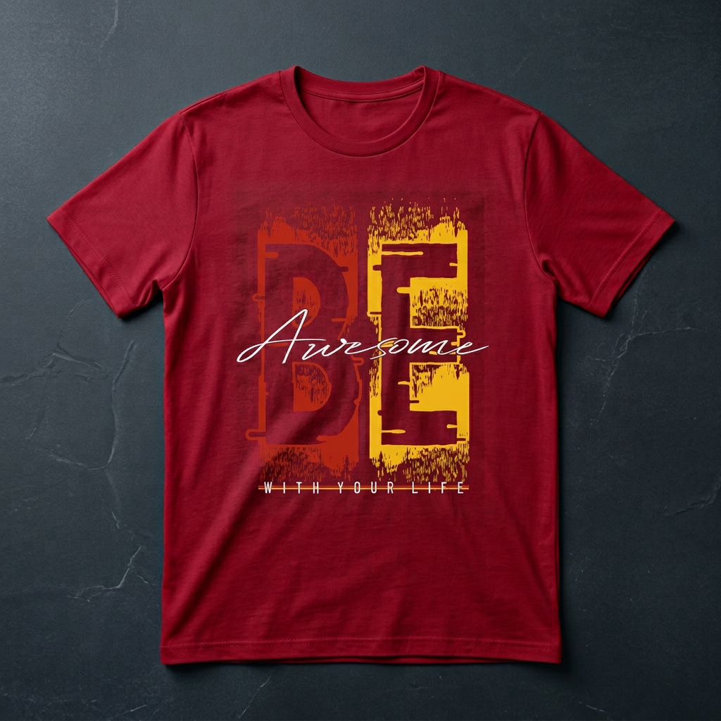 T-shirt Be Awesome