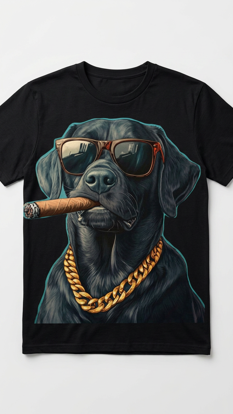 T-shirt Boss dog