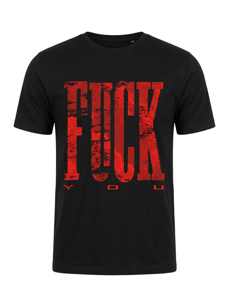 T-shirt Fuck you