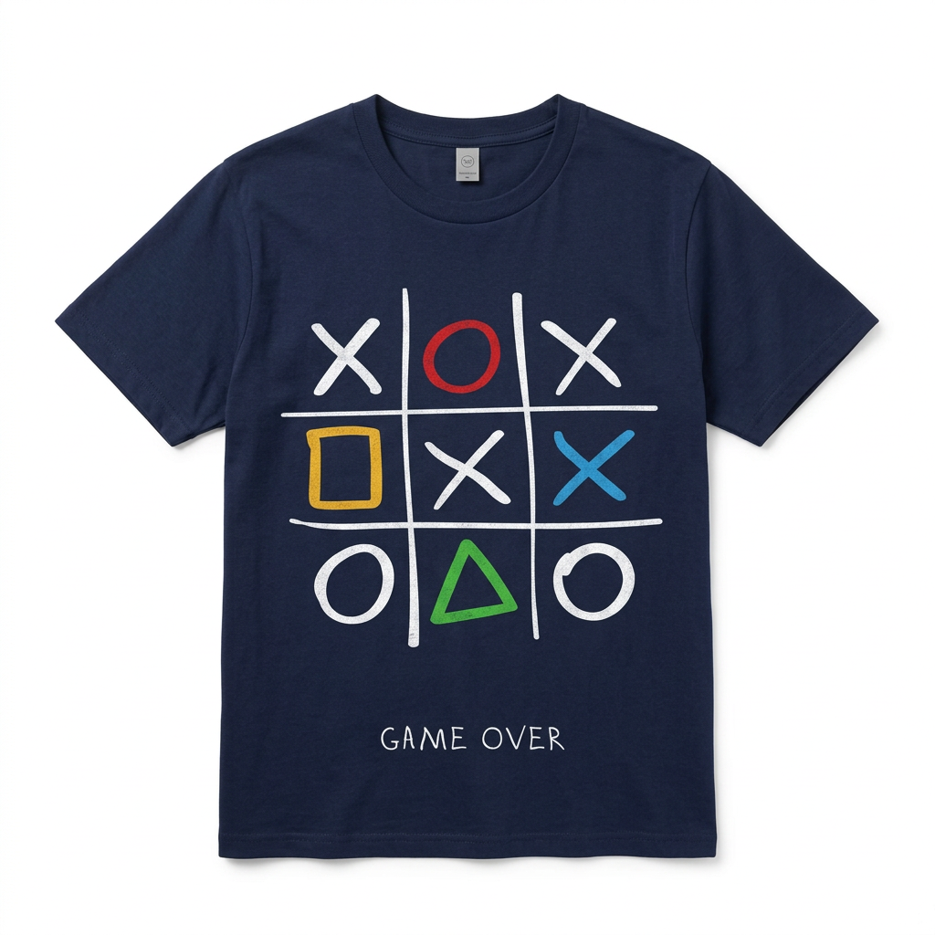 T-shirt  Game over