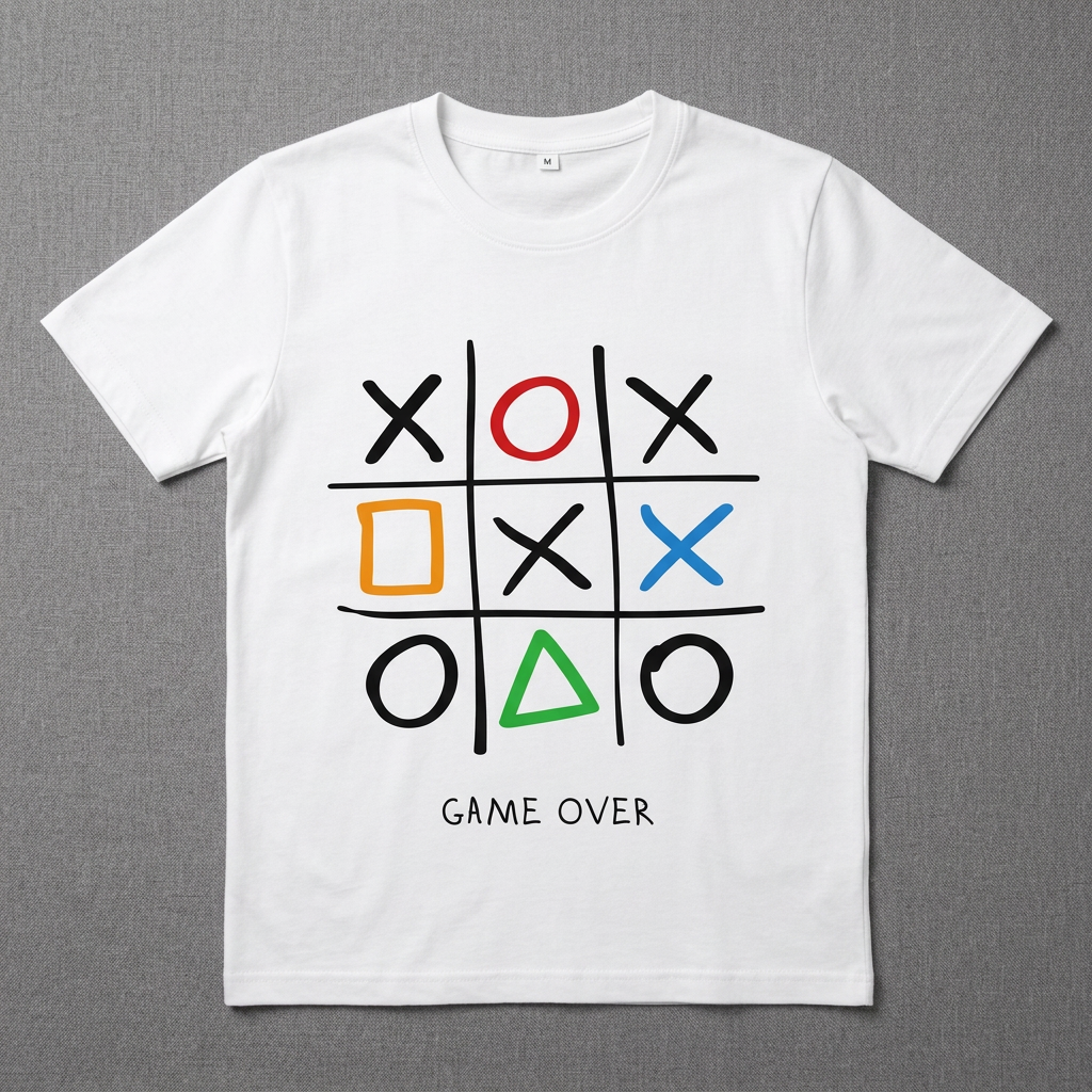 T-shirt  Game over