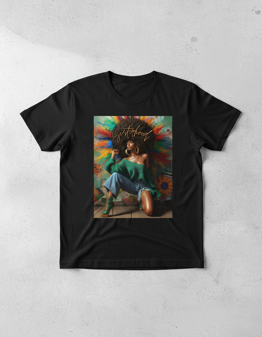 T-Shirt Sisterhood - Flat lay