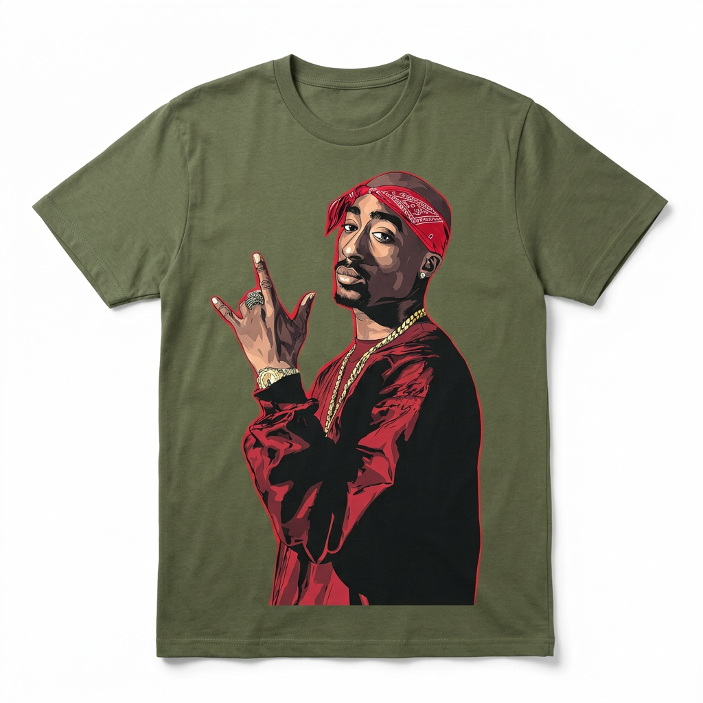 T-shirt Tupac